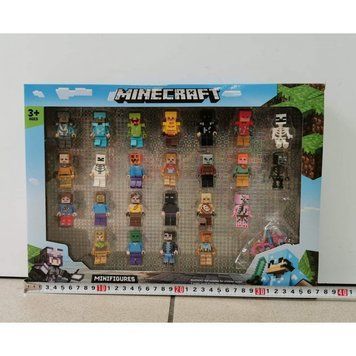 ZESTAW ZABAWKA FIGURKI MINECRAFT