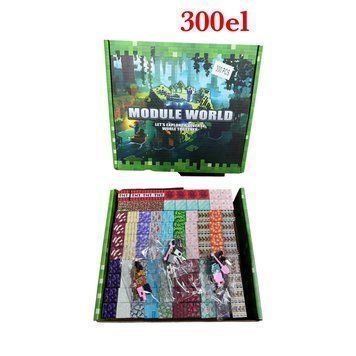 300EL KLOCKI MAGNETYCZNE BLOKI MINECRAFT